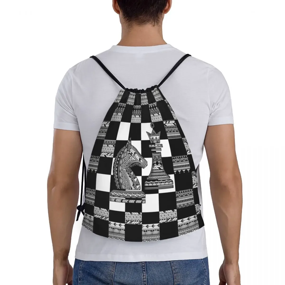 sac à dos de proximité wstring pour homme, chevalier explorez ecs et reine, sac à dos léger pour jeu de société, échiquier, salle de sport, sacs d'entraînement
