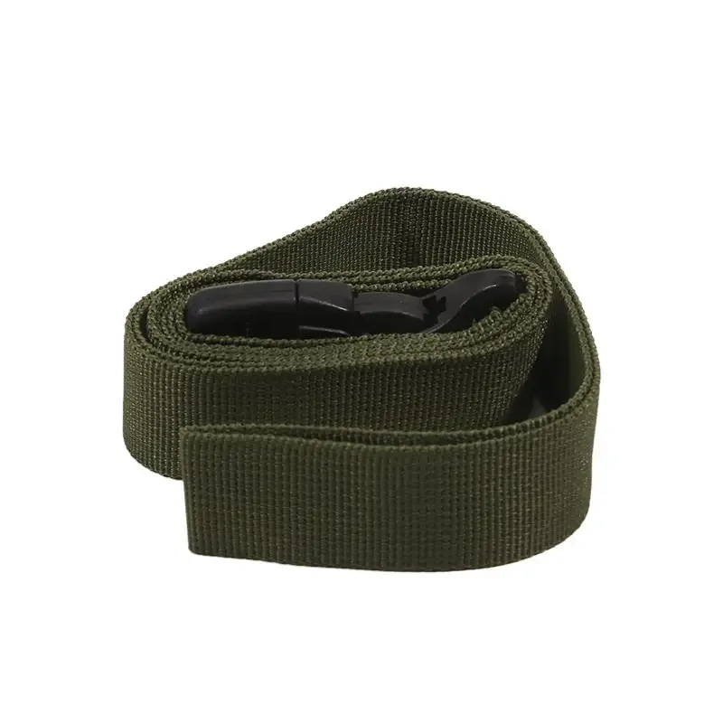 sangles de bagages en nylon, 1/2 pièces, sangle de sac de taille, ceinture de sport de plein air, boucle décontractée, accessoires de camping multifonctionnels