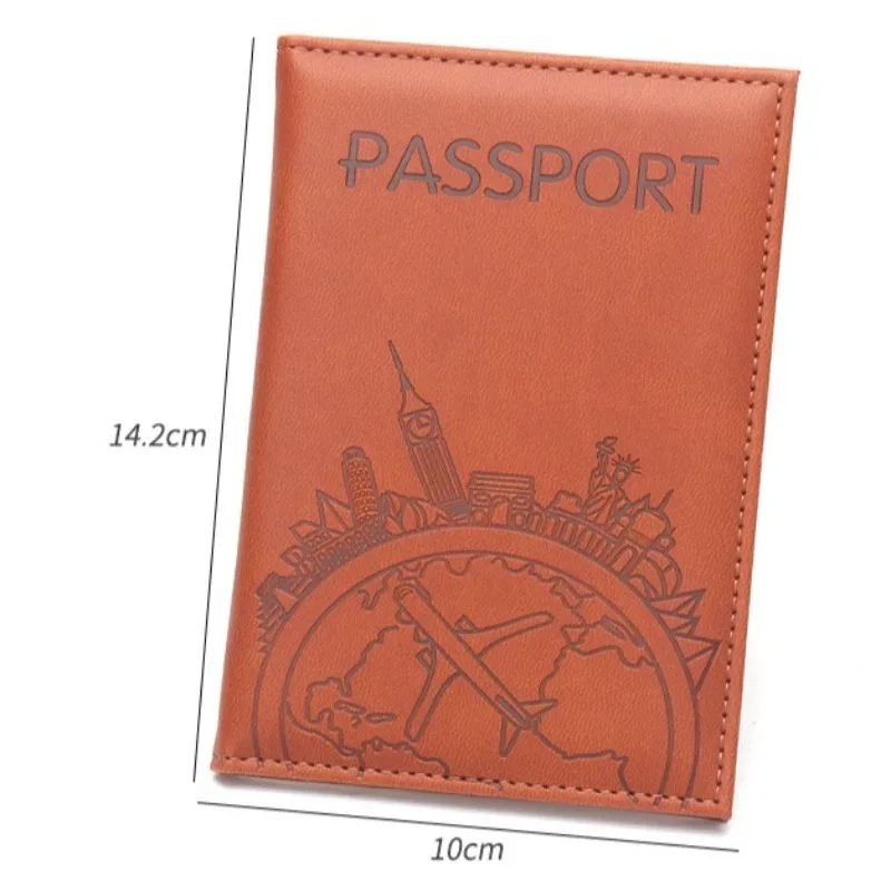 porte-passeport en cuir, étui pour passeport, porte-carte d'identité, porte-billets, accessoires de voyage