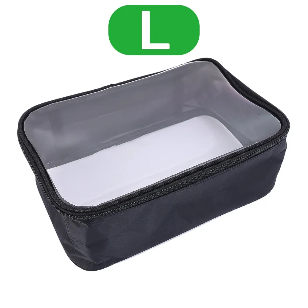 sac cosmétique étanche tpu, maquillage, boîte transparente souple, produits de bain de toilette, stockage de poudres, sacs de lavage rectangulaires anti-sale