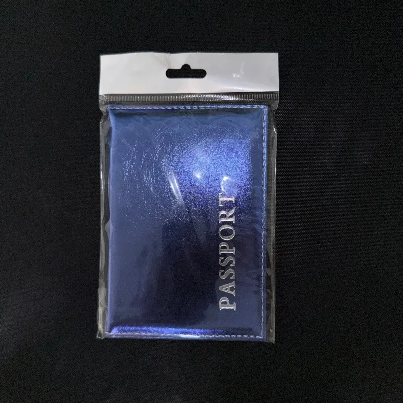 porte-passeport en cuir pu tendance pour femmes et hommes, étui à cartes de voyage pour couple, portefeuille unisexe, porte-cartes pour filles