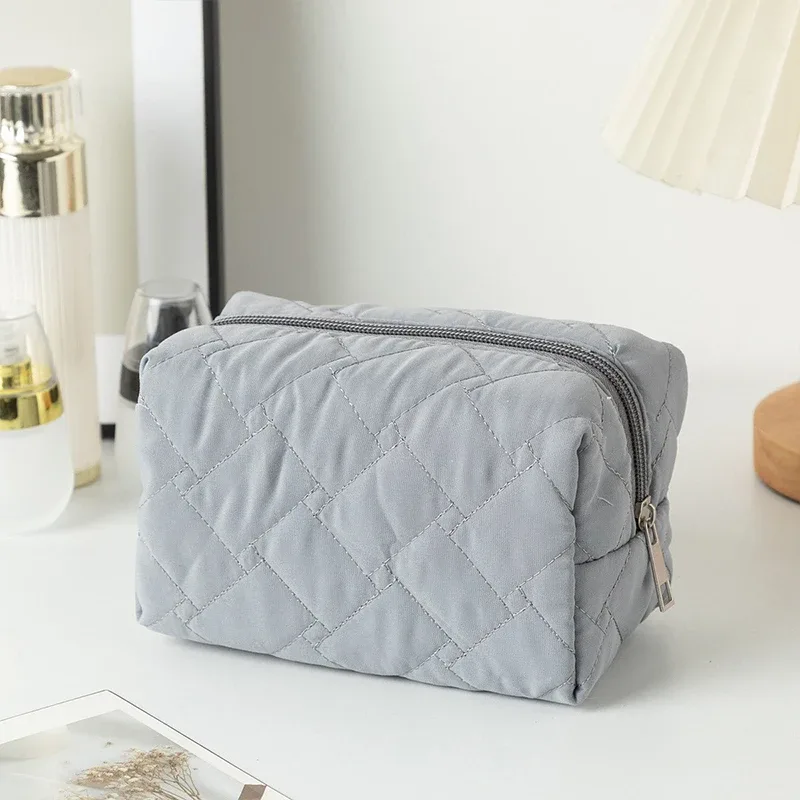 sac de voyage cosmétique, sac de rangement portable pour soins de la peau et articles de toilette, sac de rangement souple simple de grande capacité