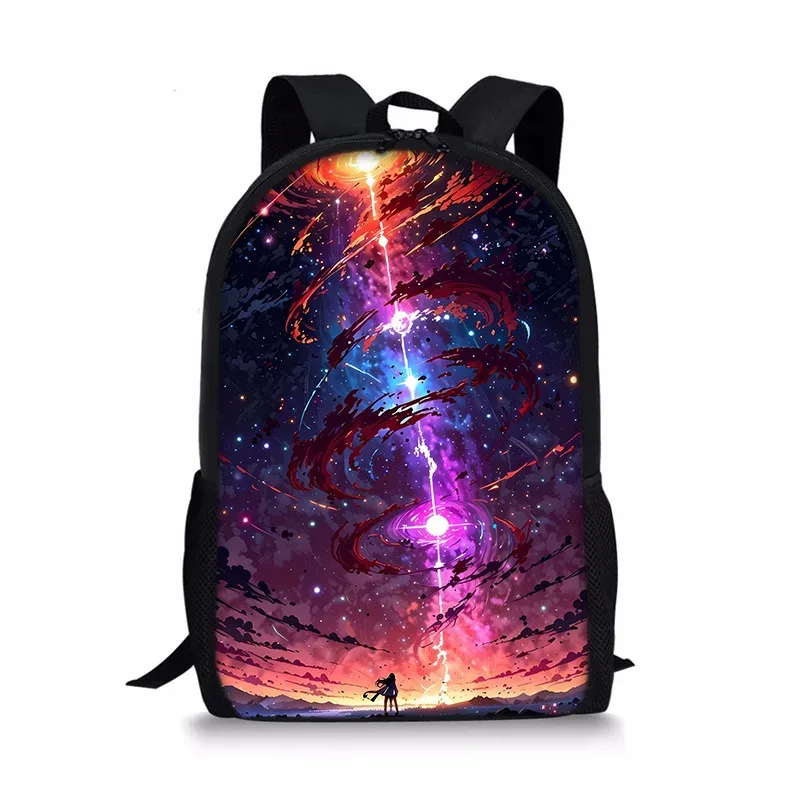 j'ai mis à niveau du sac à dos solo leveling seul, sac à dos universel imprimé pour écoliers et enfants