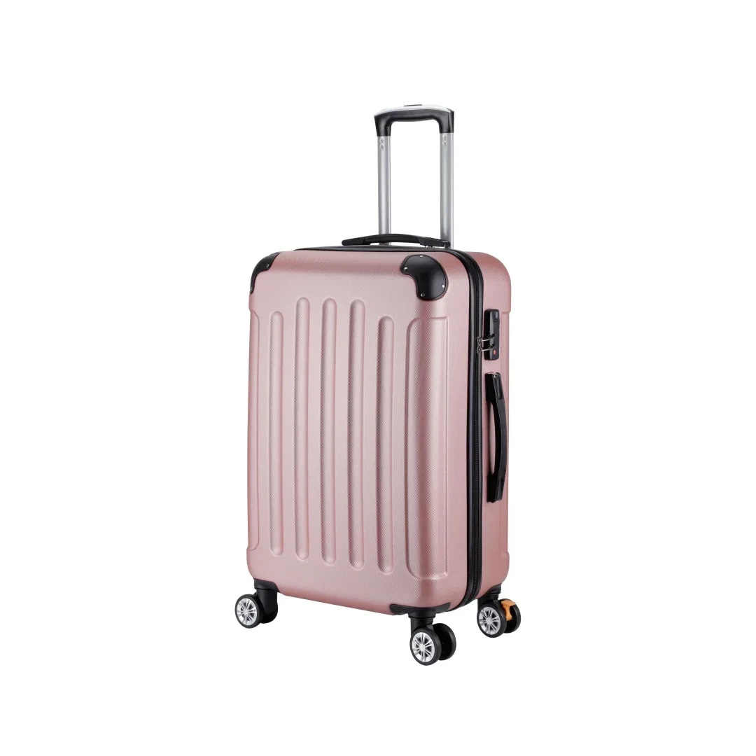 dropshopping 20 pouces pc bagages abs sac à bagages voyage boîtier de chariot 20 pouces unisexe luxe valise à roulettes