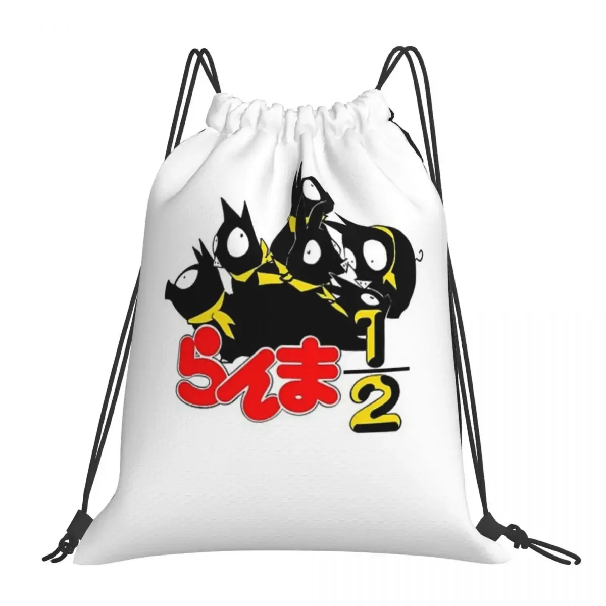 p chan ranma sacs à dos multi-fonction portable sacs à cordon cordon paquet poche sac de sport livre sacs pour les étudiants en voyage