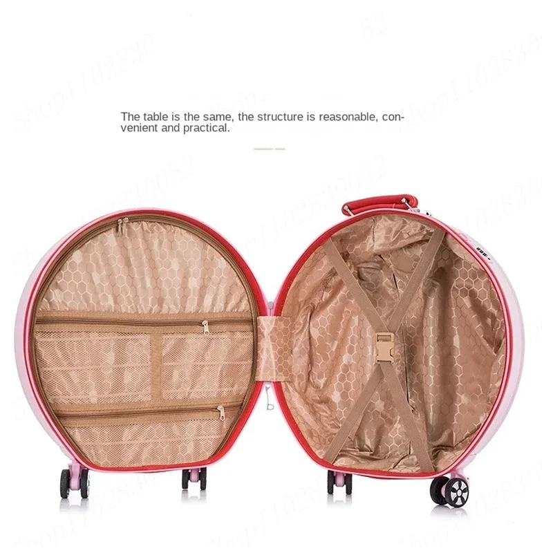 2025 nouvelle valise femme 18 pouces étui de maquillage à main bagage rond roue universelle valise ensemble petit sac de voyage 18 pouces