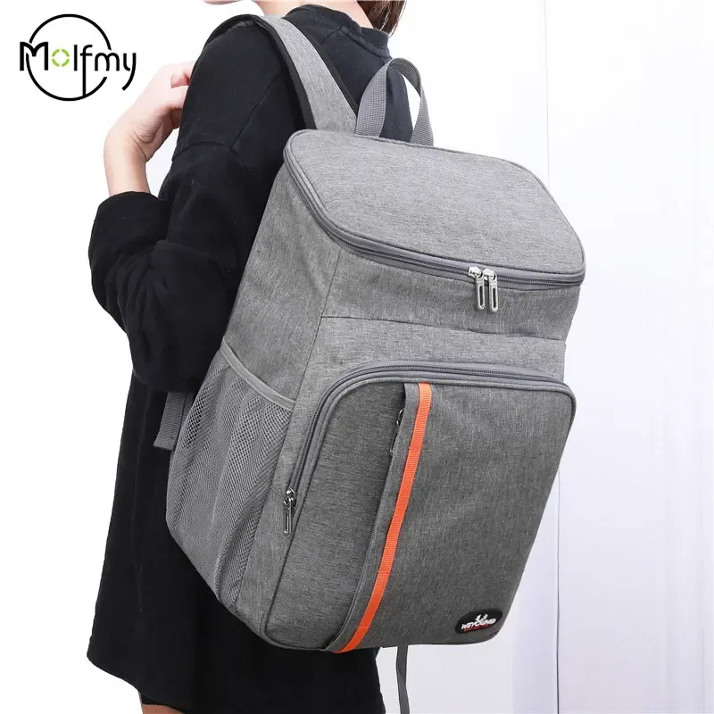 sacs à dos pour hommes portable thermique sac étanche durable étanche refroidisseur glacière camping pique-nique sacs à dos icebox mochilas bolsa