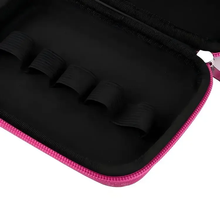 sac de rangement pour huiles essentielles en eva, 10 pièces, pour bouteilles à bille de 5ml et 10ml, compatible avec doterra, étui de transport portable antichoc