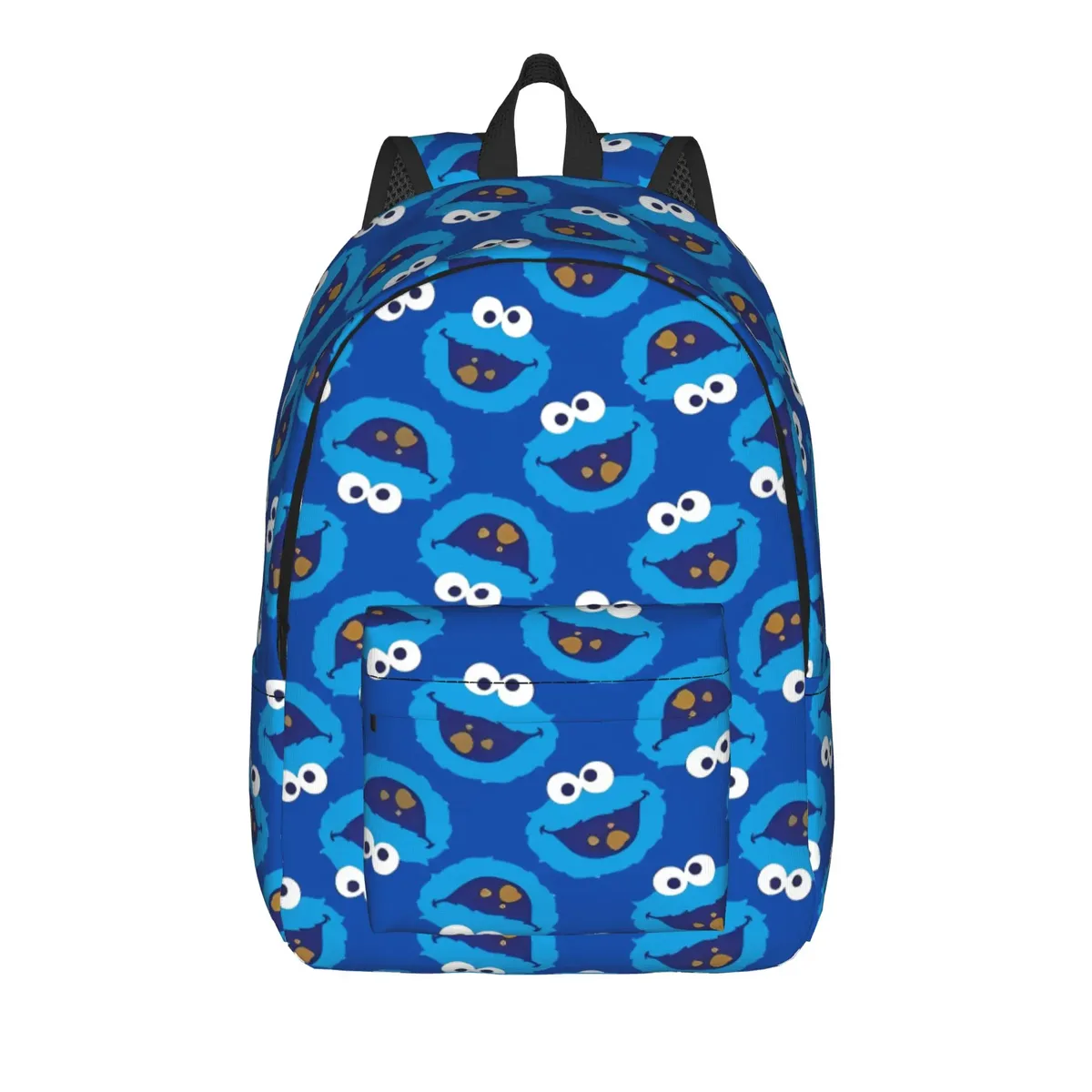 sac à dos décontracté elmo, idéal pour le lycée, la randonnée, les voyages, le thème sesame street, sac à dos de jour pour hommes et femmes, sac à bandoulière pour ordinateur portable