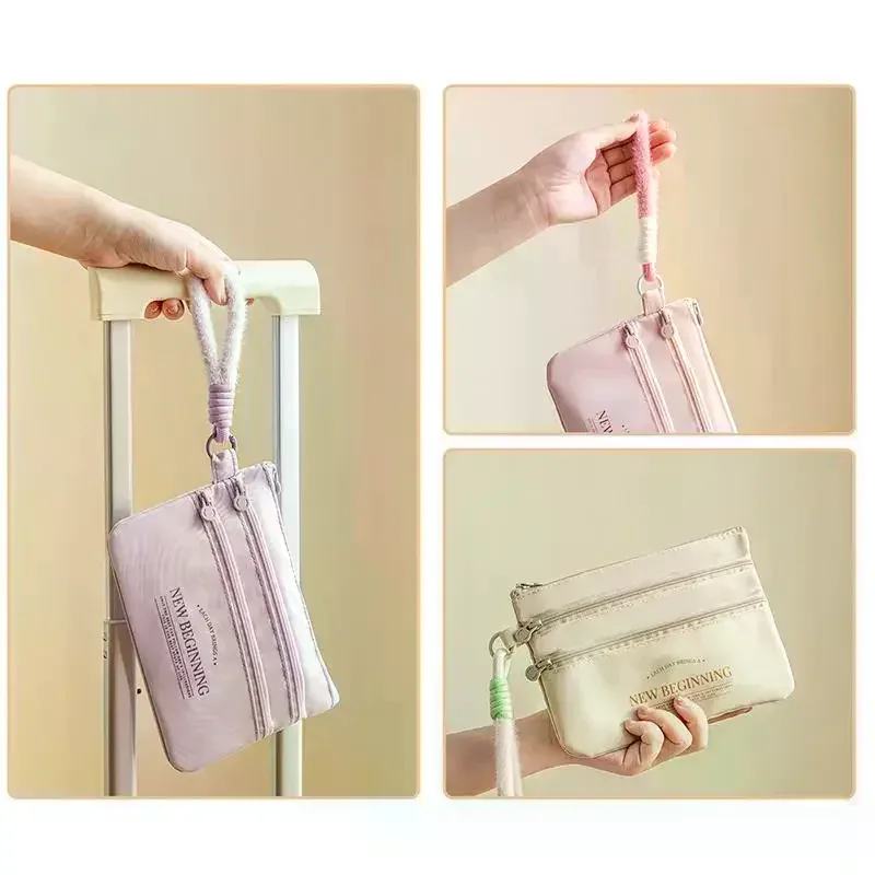 portefeuille porte-passeport de voyage - organisateur de cartes d'identité imperméable pour billets d'avion, visas, cartes d'embarquement et cartes de crédit