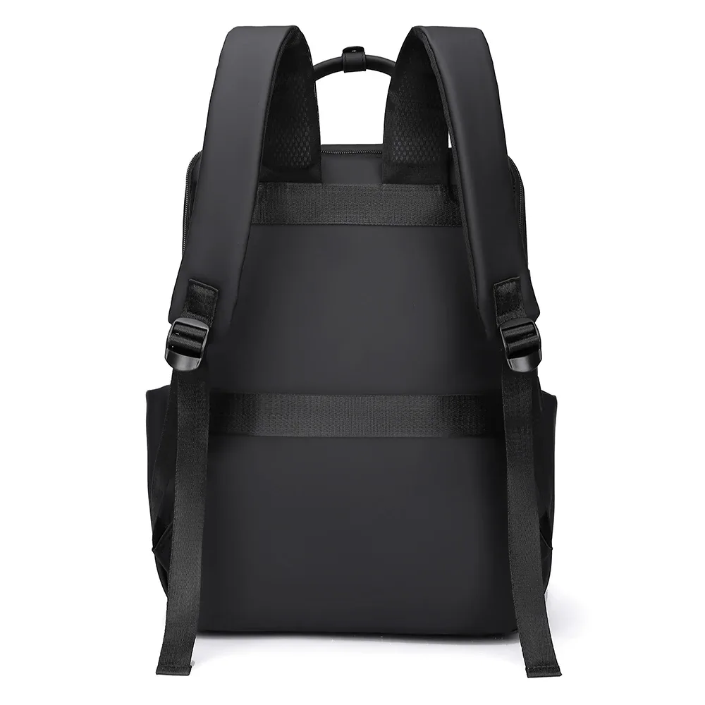 sac à dos d'affaires résistant à l'usure de grande capacité, sac d'ordinateur de 15.6 pouces, sac à dos de voyage pour hommes et femmes