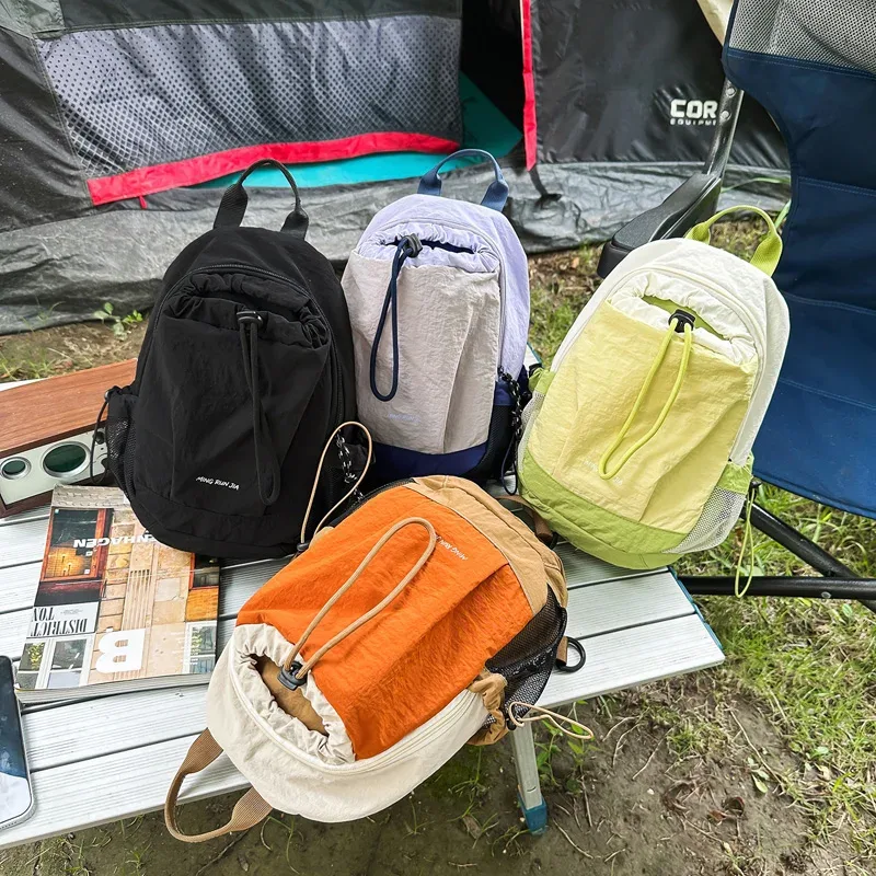 sac à dos pour femmes mode coréenne sacs à dos polyvalents simple épaule mini fourrure petit sac