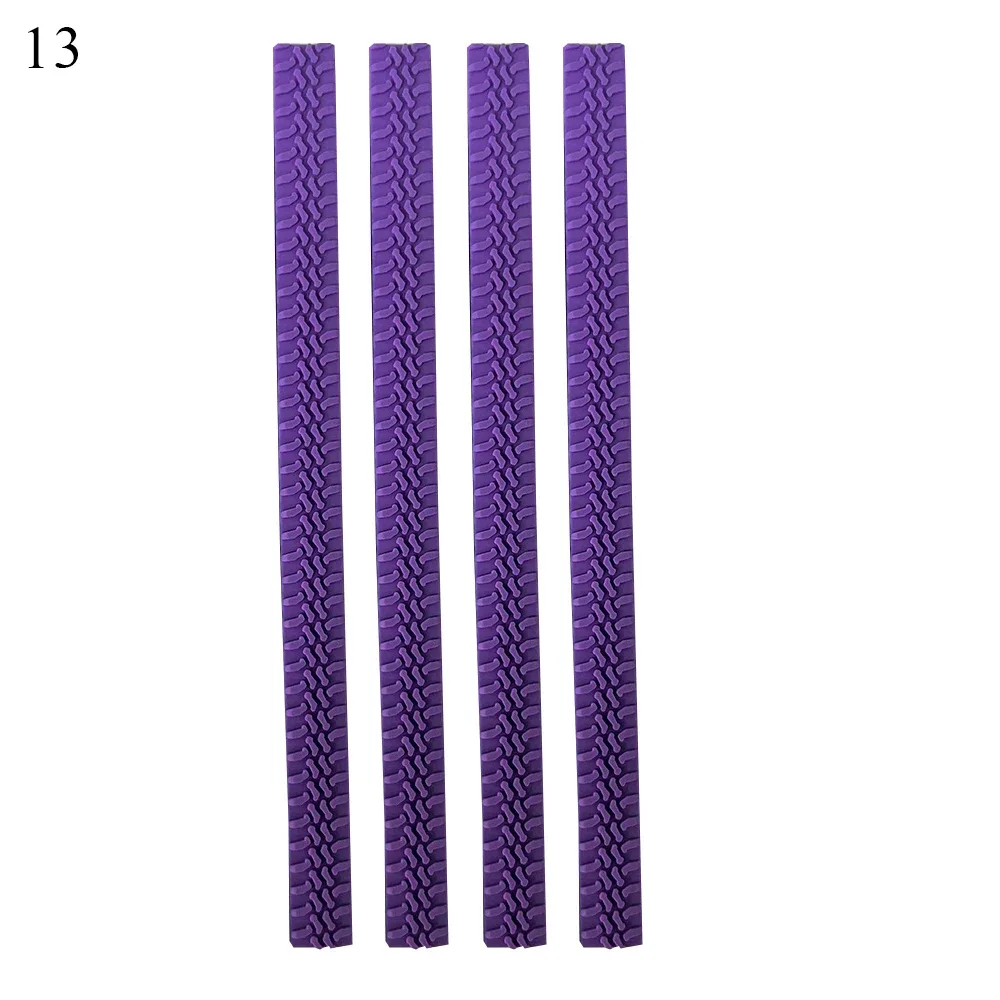 autocollants de protection auto-adhésifs en silicone pour roues de bagages, manchons pour roues de valise, réduction du bruit, couvre-roulettes pour chariot