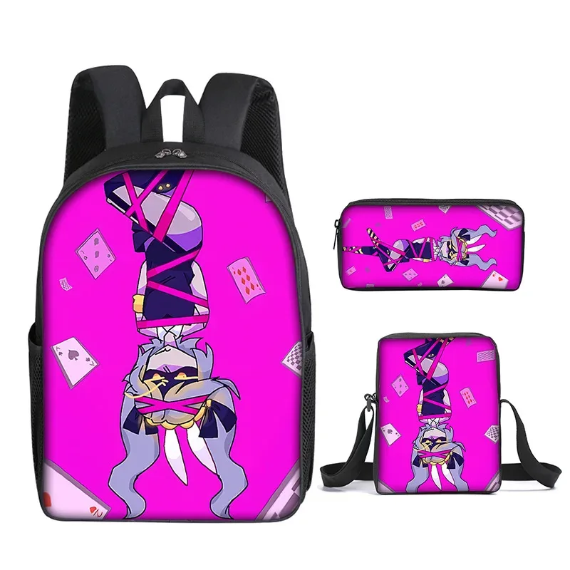 populaire jeune nouveauté meurtre drones impression 3d 3 pièces/ensemble étudiant sacs de voyage sac à dos pour ordinateur portable sac à dos sac à bandoulière trousse à crayons