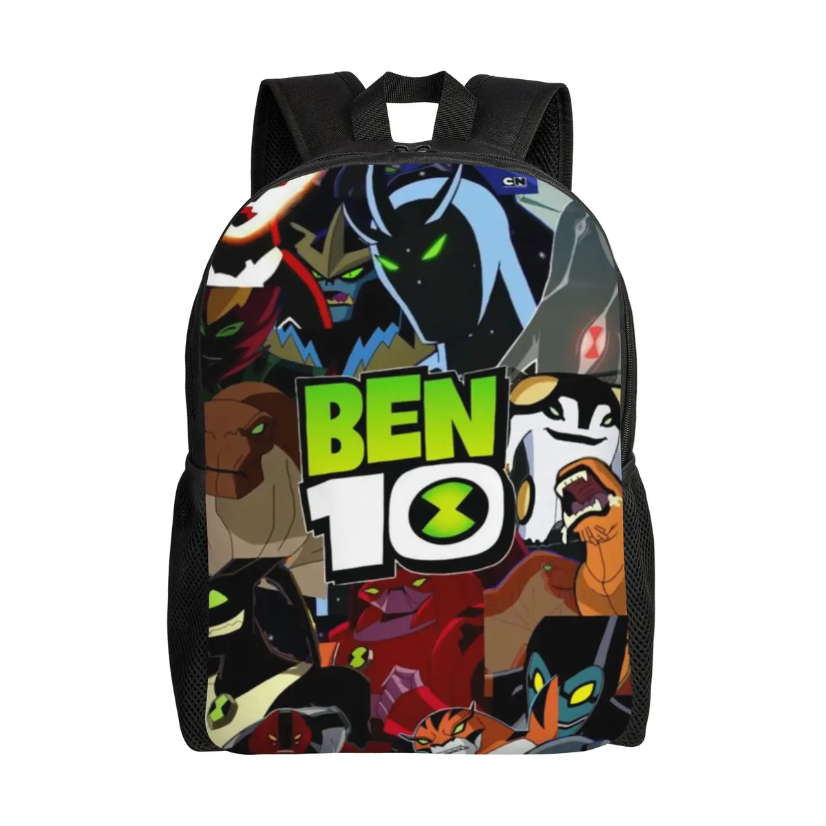 sac à dos grande capacité ben 10, motif dessin animé, pour la rentrée scolaire, sac à dos étudiant ben 10