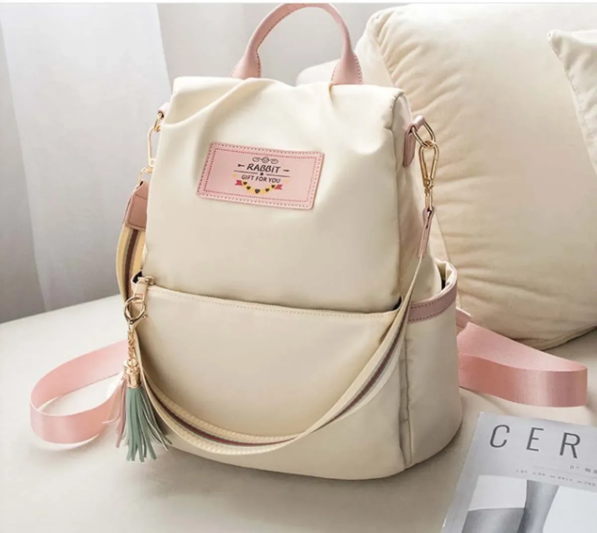 sac à dos en tissu oxford pour femmes, petit sac à dos super fire pour étudiantes, version coréenne, cartable de voyage de grande capacité