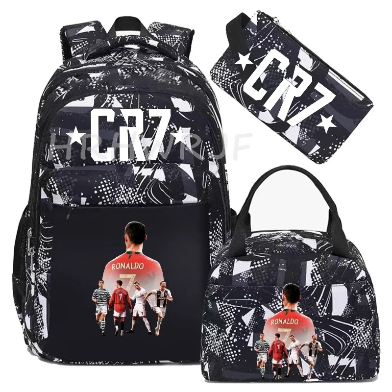 sacs à dos de sport cr7, sacs d'école camouflage pour ordinateur portable, pour hommes et femmes, sac à dos de grande capacité pour les voyages, le bureau, les trajets scolaires