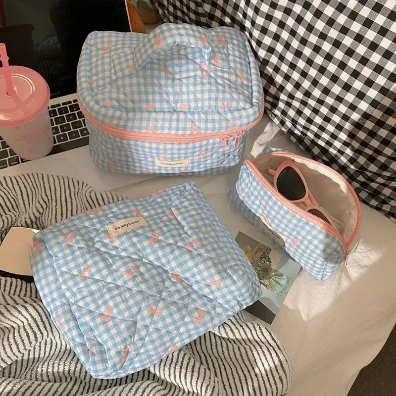 trousse de maquillage pour femmes, 1 pièce, grande capacité, organisateur de cosmétiques de voyage, pochette de toilette, sac de rangement étanche pour salle de bain pour filles