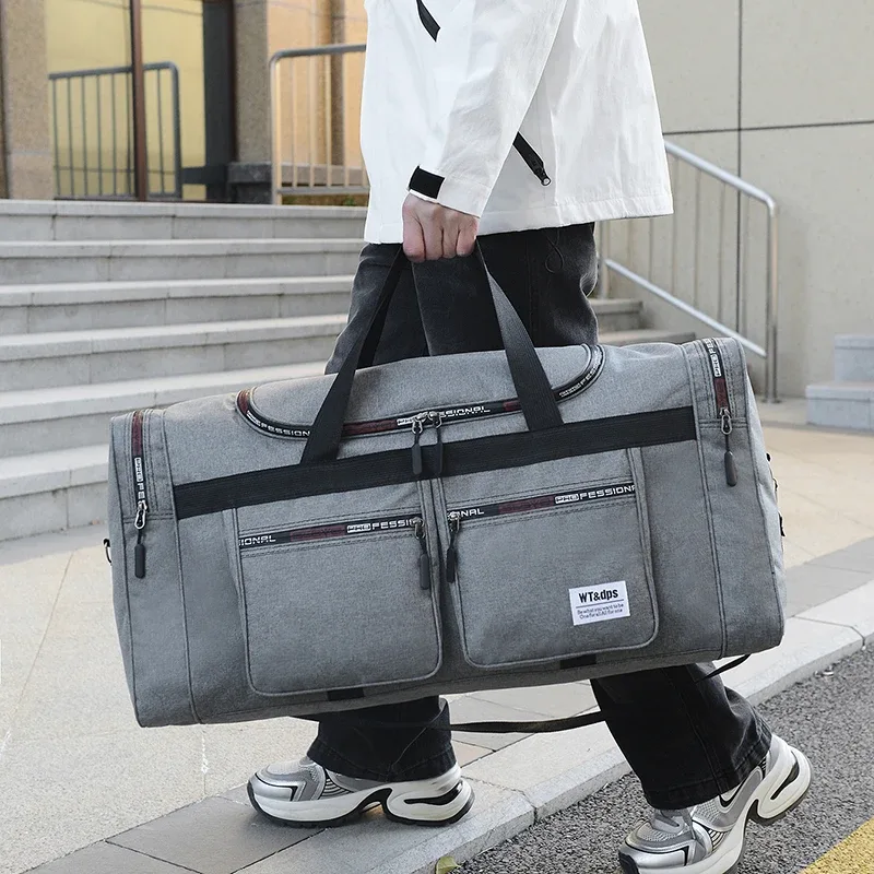 sac de rangement à bandoulière pour hommes, sac de voyage de très grande capacité