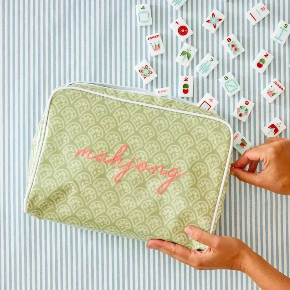 sac à cosmétiques en polyester pvc, double couche, imperméable, organiseur de maquillage portable, sac de rangement pour cosmétiques imprimé en couleur, voyage en plein air