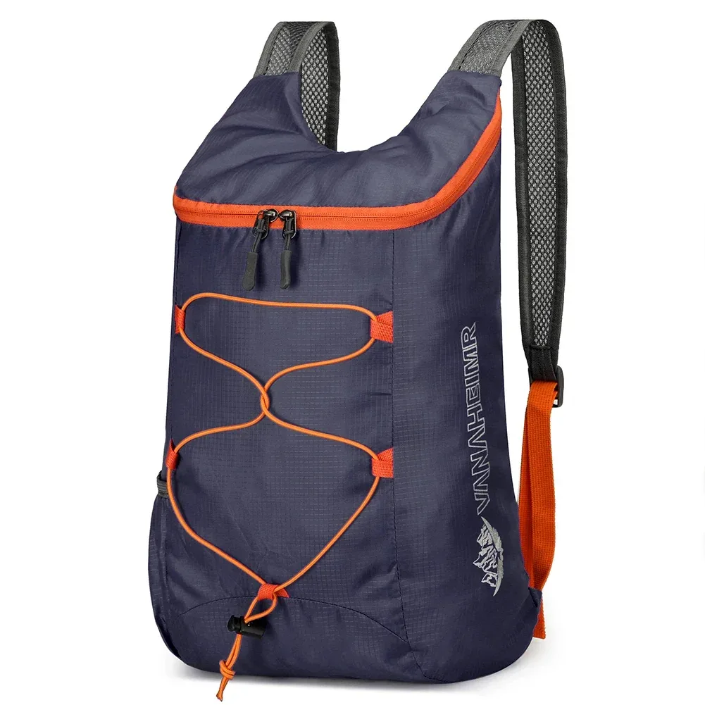 sac à dos portable pliable 10l, résistant aux éclaboussures, sac d'alpinisme pliable, sac de jour de voyage ultraléger, sac de sport pour hommes et femmes