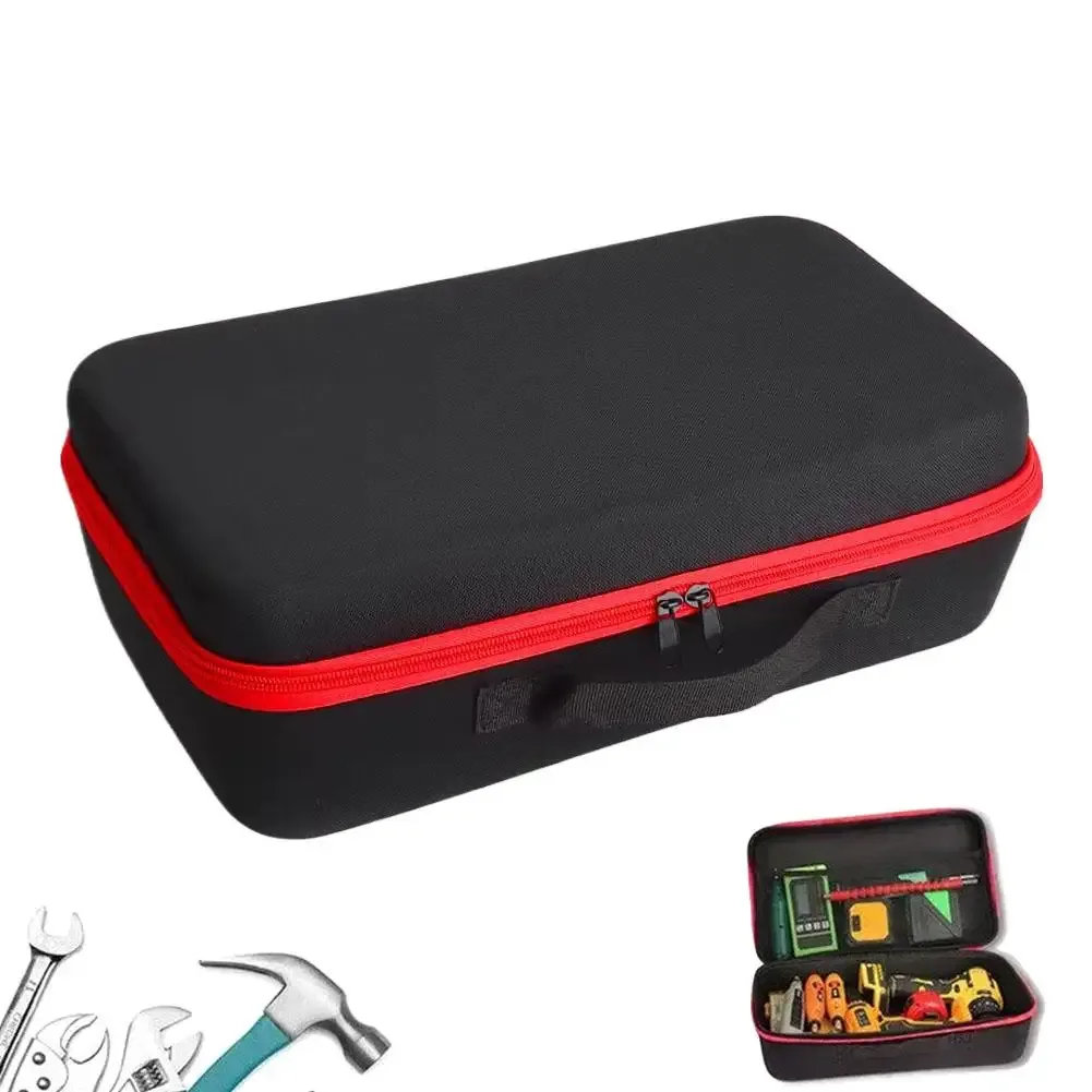 étui rigide multi-usage en eva, sac de rangement portable imperméable en oxford pour batterie de secours, outils à main, petits appareils électroniques