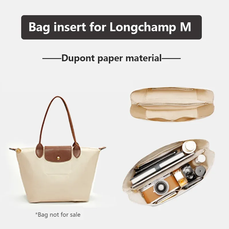 sac de rangement étanche, insertion pour sac longchamp à long manche, fourre-tout, rangement, sac léger, sac de support, accessoires