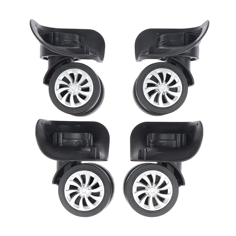 roues pivotantes universelles à 360 degrés pour valise, 4 pièces, outils pour chariot à roulettes, accessoires pour la maison