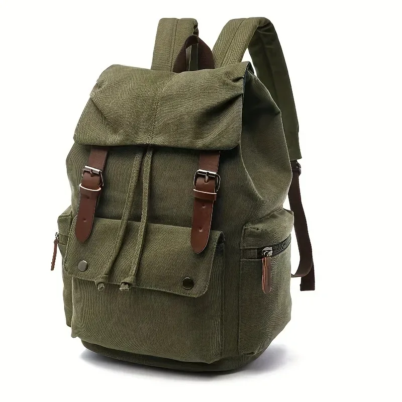 nouveau sac à dos en toile, sacs d'ordinateur de grande capacité version coréenne élégante, sac à dos de voyage de style collégial pour hommes et femmes