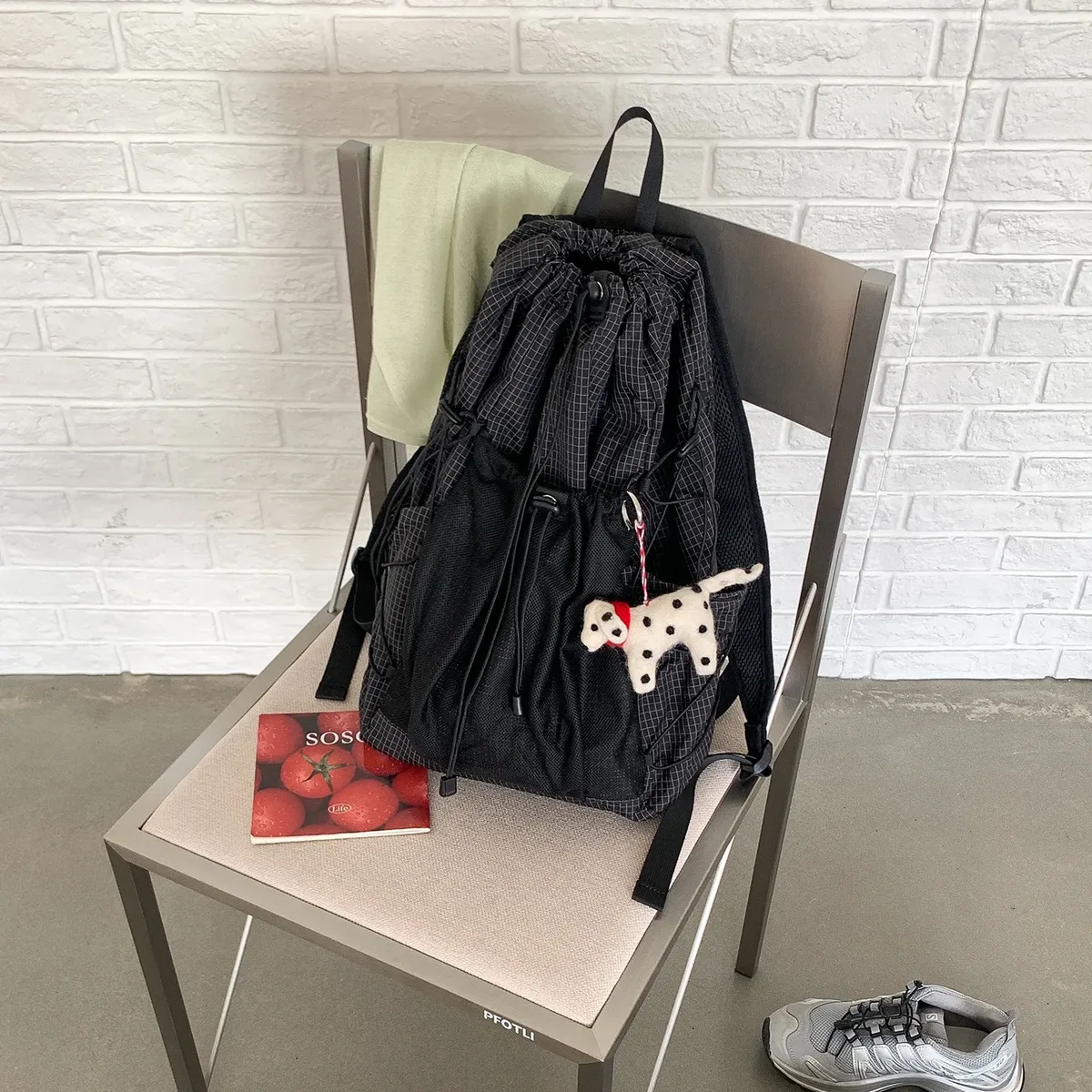 sacs à dos légers à cordon de serrage pour hommes et femmes, sacs de randonnée en plein air, sacs de voyage, sacs à dos décontractés simples pour étudiants