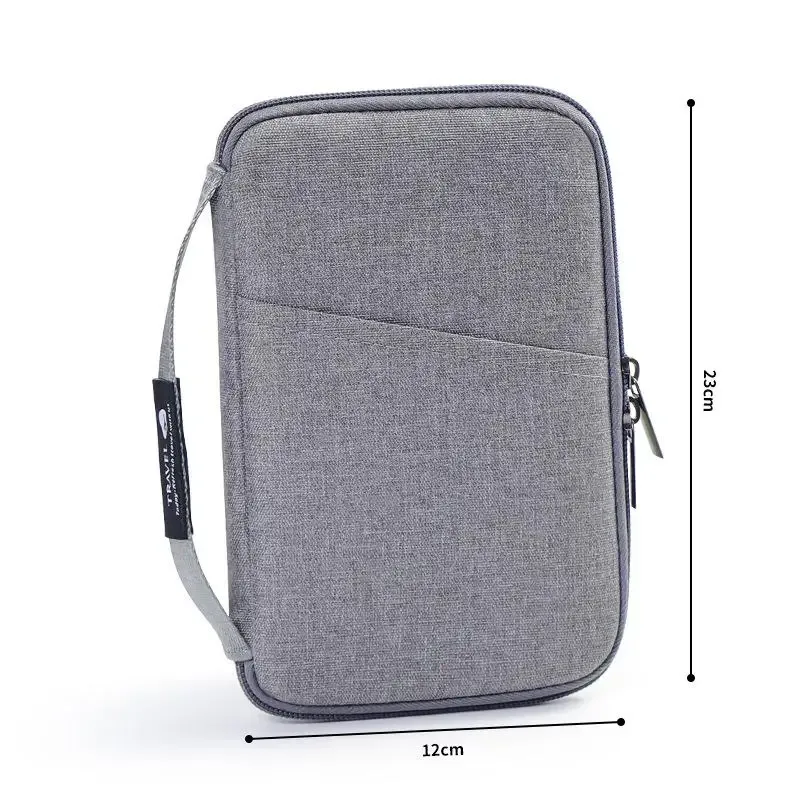 porte-passeport de voyage, housse imperméable, protection rfid, portefeuille de voyage familial, organiseur avec plusieurs emplacements pour cartes