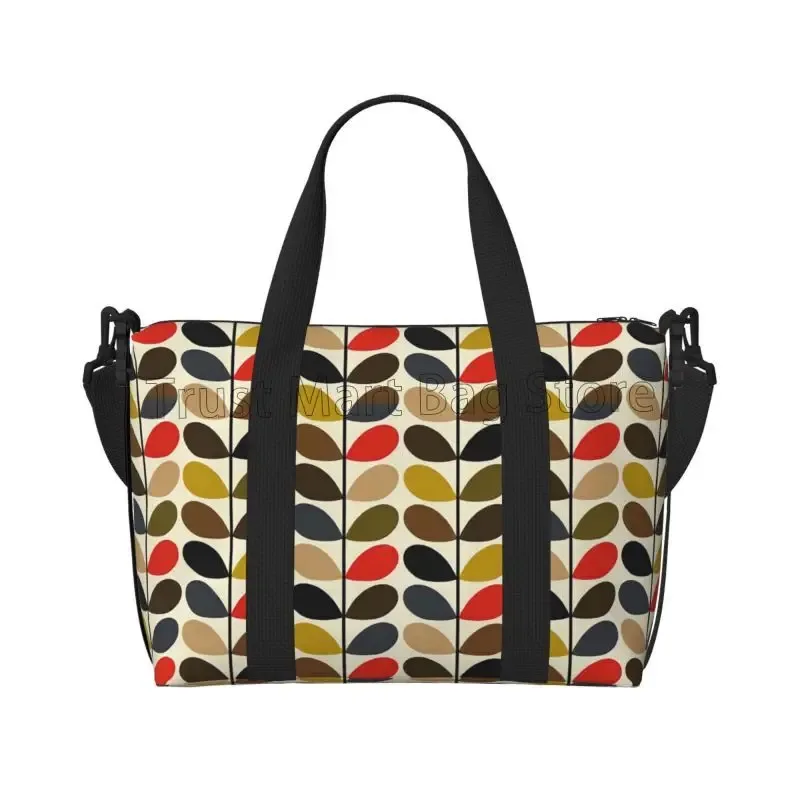 sacs de sport de voyage imperméables à tiges multiples, sac de week-end de nuit, sacs fourre-tout à main initiés pour le sport, le yoga, orla kiely folio
