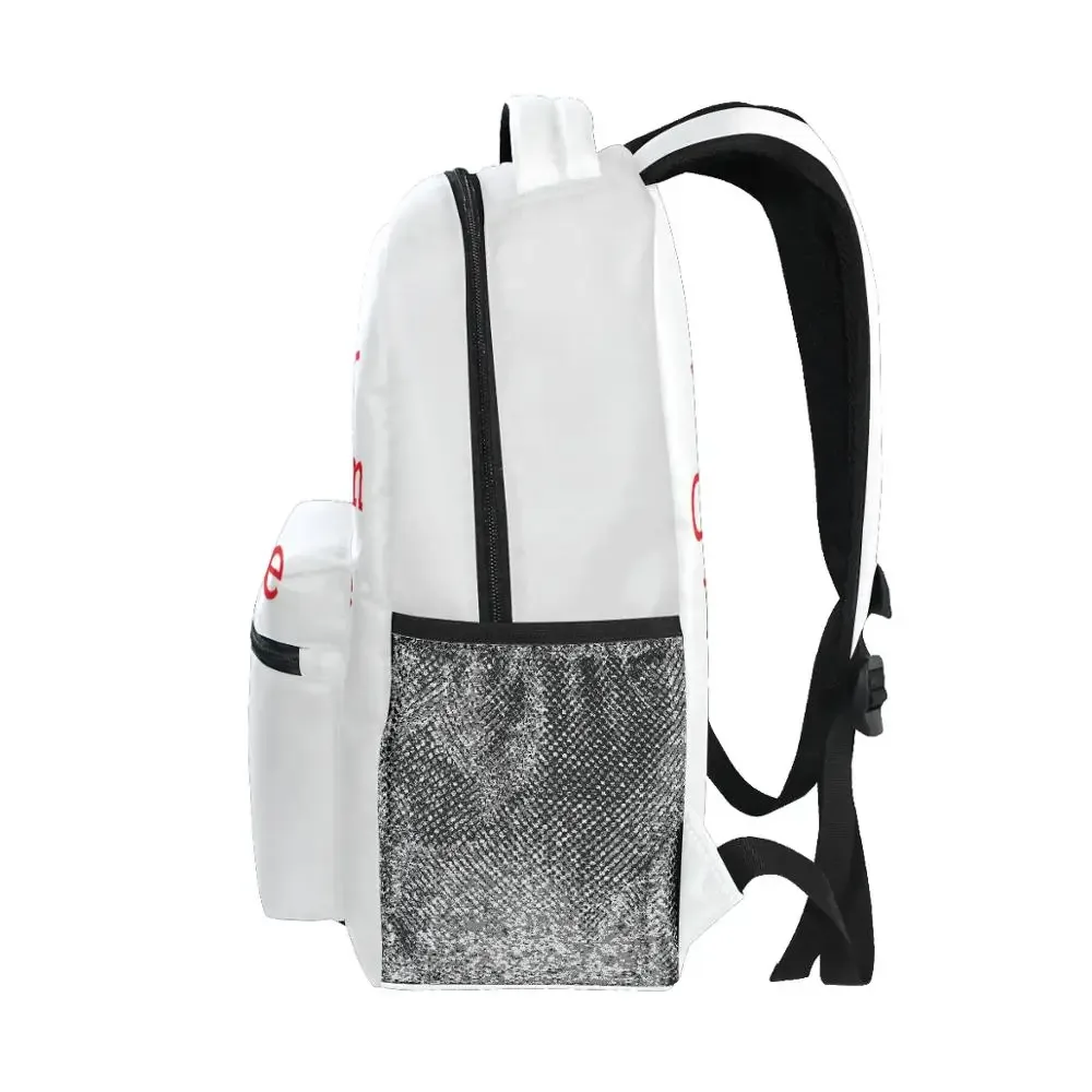 alaza-sacs à dos d'école personnalisés pour femme, adolescente, garçon, enfant