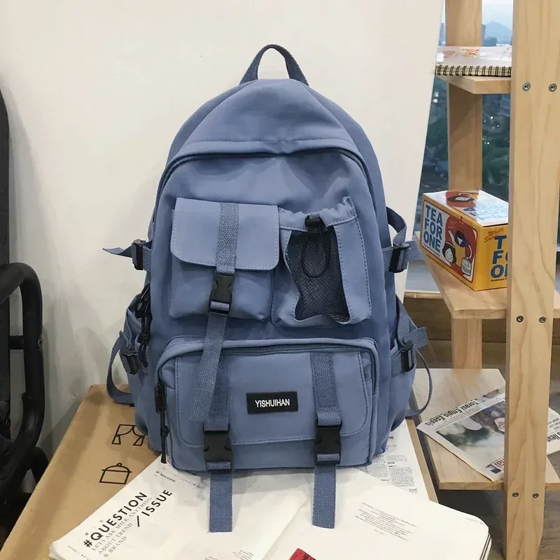 sac à dos multifonctionnel pour ordinateur portable adolescent, sac d'école en toile cool pour femmes, sacs à dos d'étudiant de haute qualité, cartable à la mode pour garçons et filles