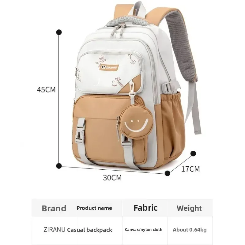 Sacs d'école pour filles de 7 à 12 ans, sac à dos pour l'école primaire, sac pour adolescents, sac à livres, sac à bandoulière pour enfants