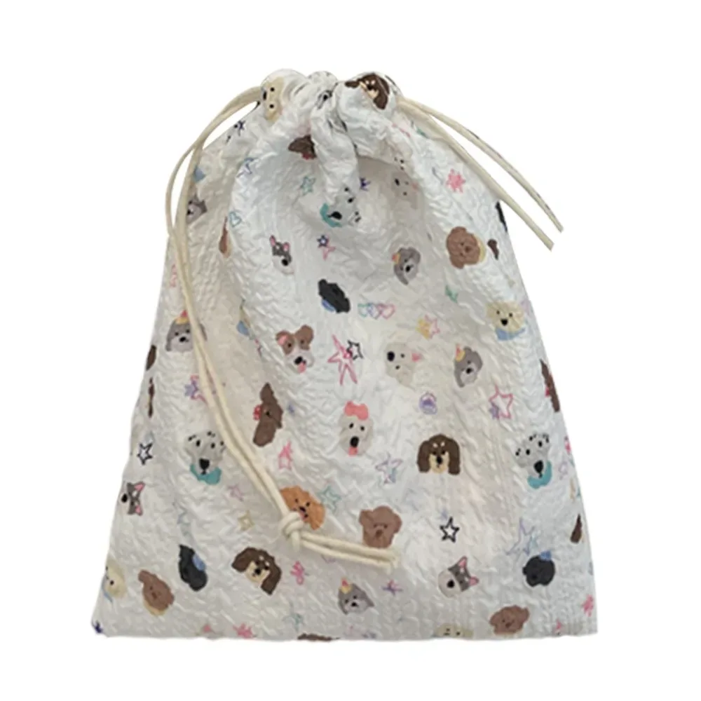sac cadeau portable pour bricolage, sac d'emballage multifonction anti-poussière pour bonbons, sac de rangement en tissu de grande capacité pour pièces de monnaie