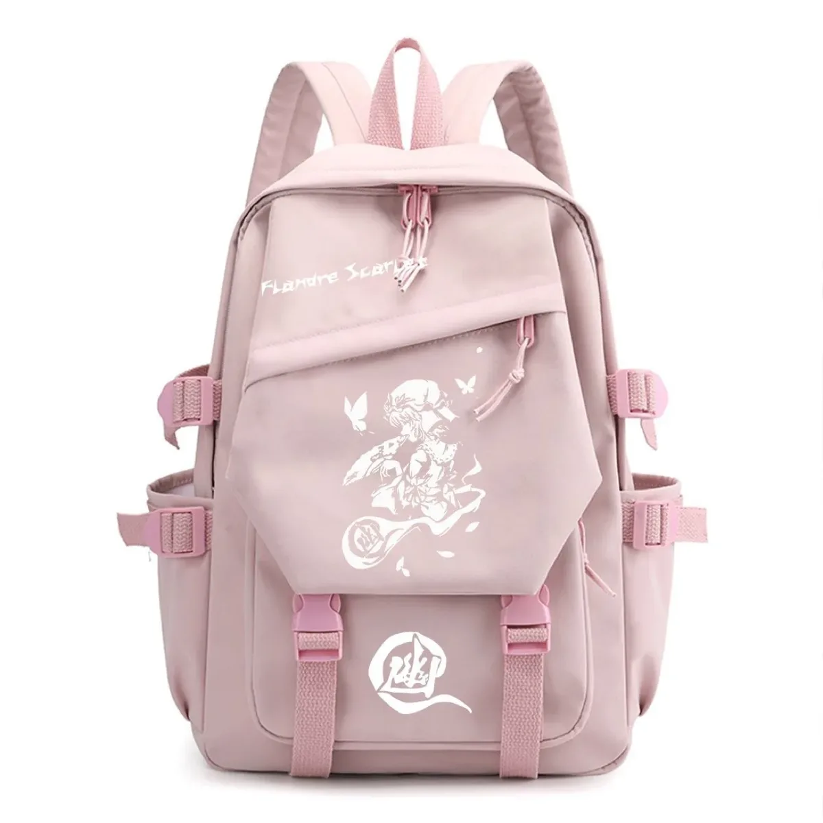 sac à dos touhou project sac à dos de voyage de grande capacité pour étudiants, imprimé dessin animé hakurei reimu kirisame marisa