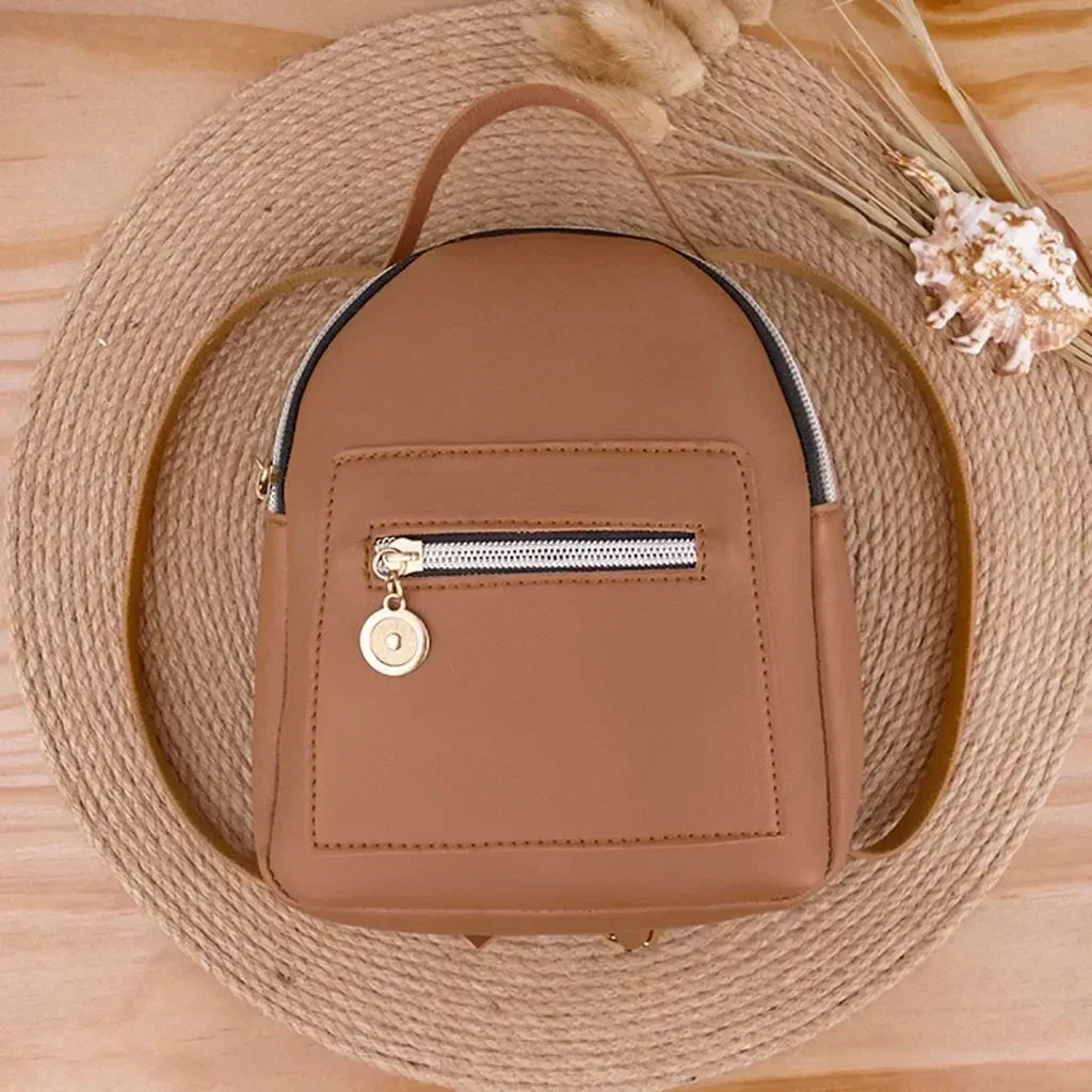 mini sac à dos doux au toucher pour femme, petit sac à dos, tout match, multifonction, voyage en plein air, mode pour femme, initié, 25 #