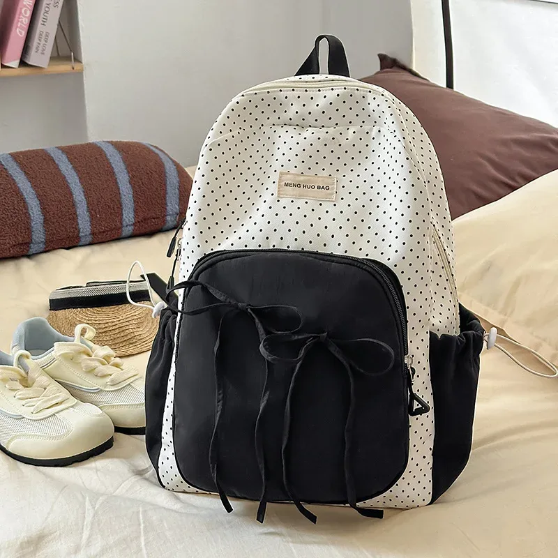 sac à dos kawai grande capacité pour femmes, polyvalent pour les lycéennes et les étudiantes, sac à dos tendance style instagram