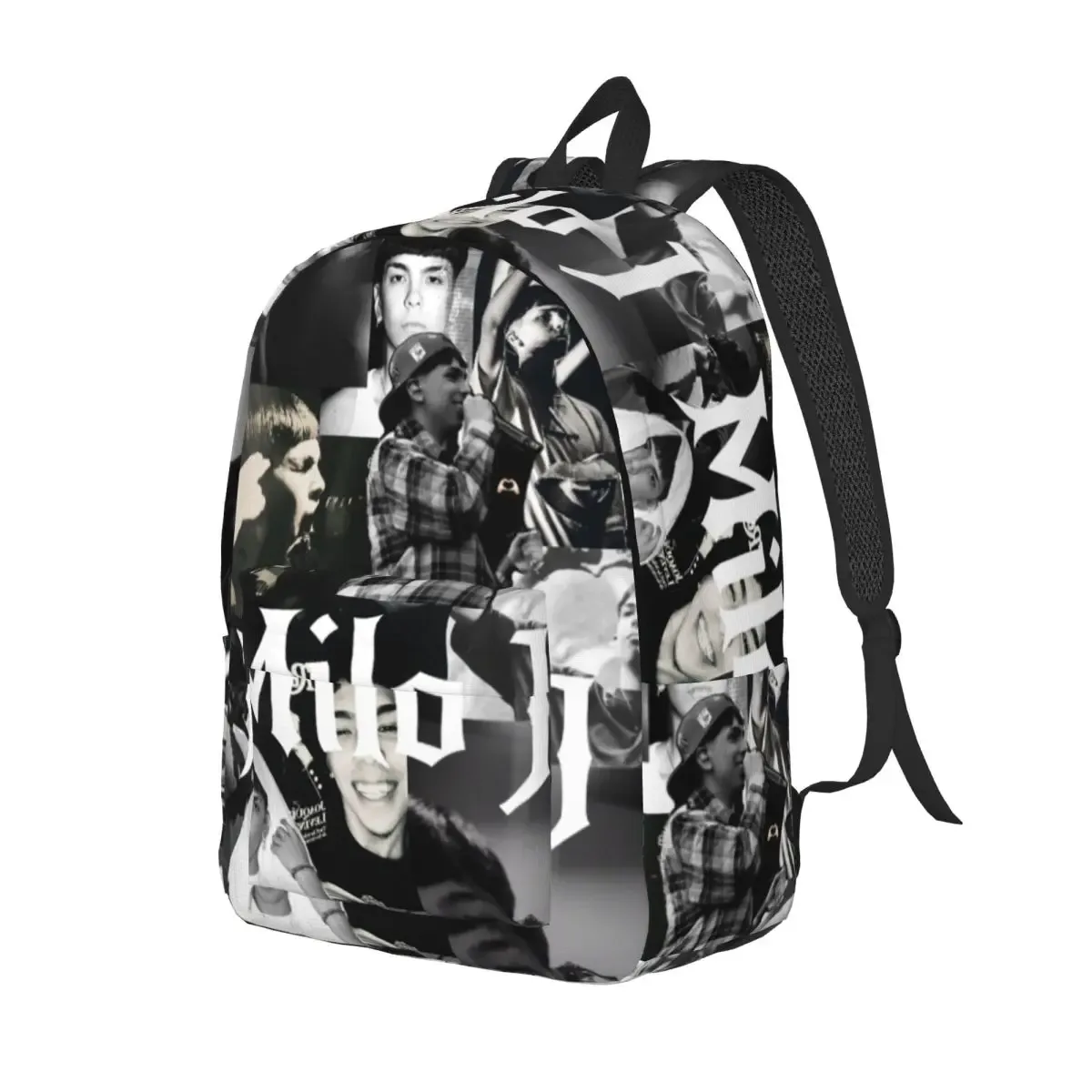 milo j sac à dos pour hommes femmes mode étudiant travail sac à dos ordinateur portable toile sacs cadeau