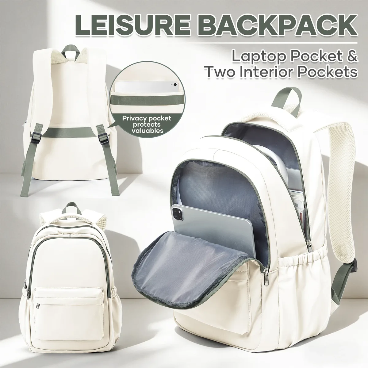 sac à dos pour l'école primaire, sac d'école pour adolescentes, sac à dos léger pour femmes, sac à dos imperméable pour ordinateur portable, sacs à dos pour tous les jours