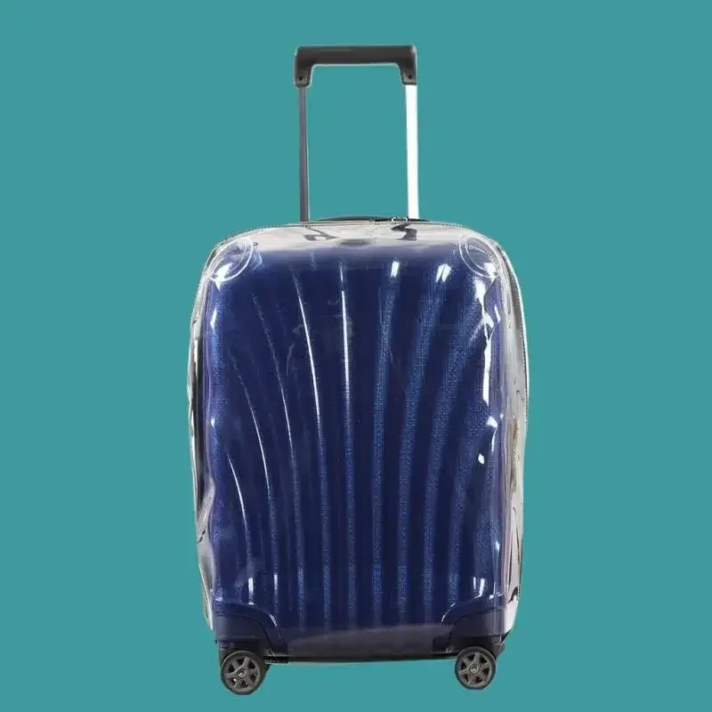 housse de bagage pour samsonite cs2, étui de protection pour valise, couvertures transparentes personnalisées, accessoires de voyage anti-poussière en pvc de haute qualité