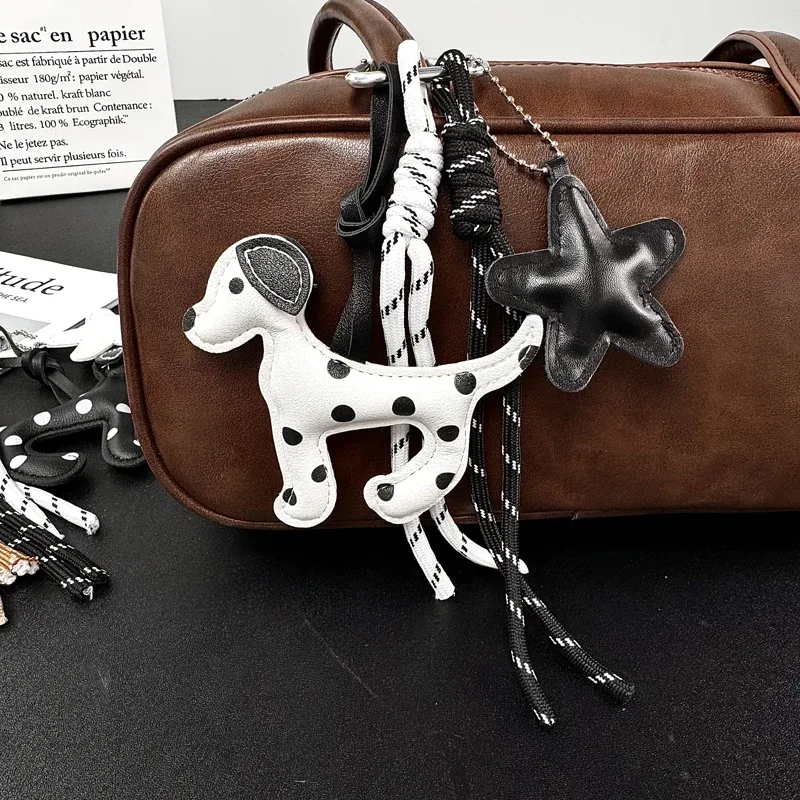 breloque de sac chien mignon, porte-clés kawaii avec pendentif étoile pour sac à dos, sac à main, décoration, cadeau pour les amoureux des chiens, femmes, filles