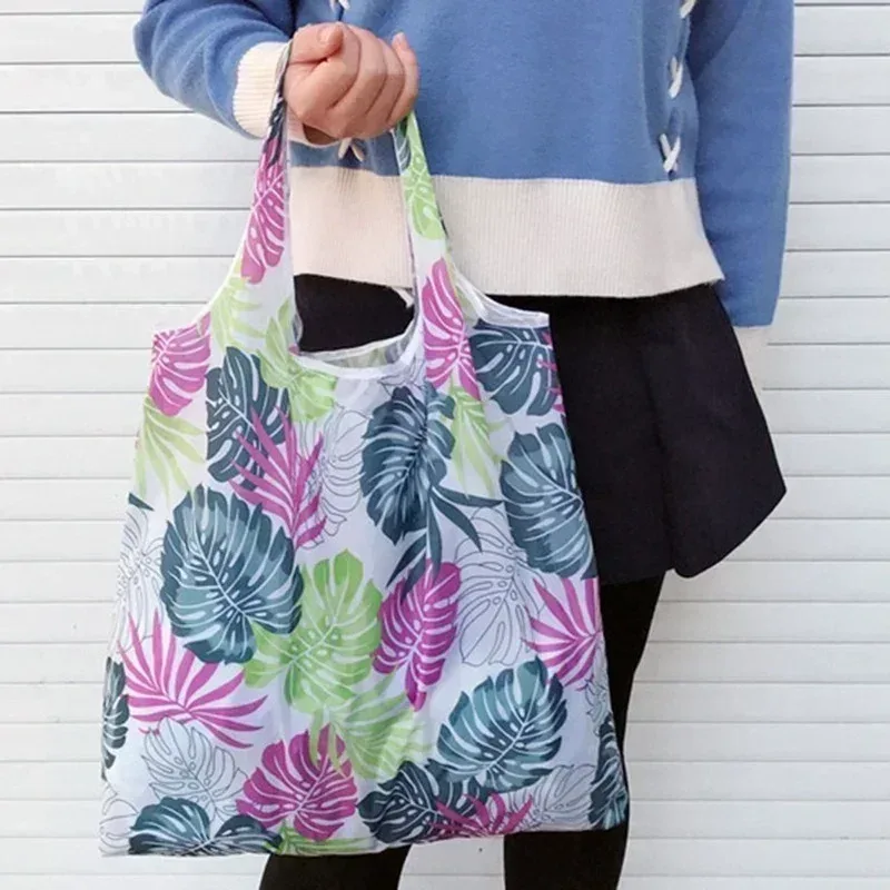 grand sac de courses réutilisable, sac écologique, paquet d'épicerie, sacs de rangement de jouets de plage, pochette de courses à bandoulière, fourre-tout pliable