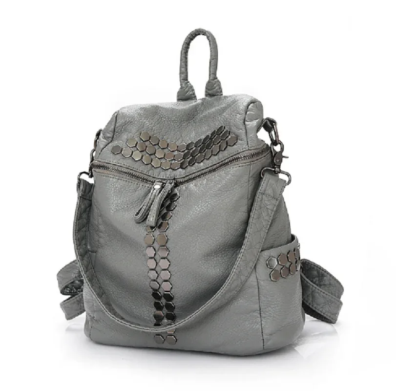 sac à dos multifonctionnel de luxe pour femmes, sacoche en cuir de bonne qualité, sac à bandoulière de voyage à la mode coréenne, nouvelle collection
