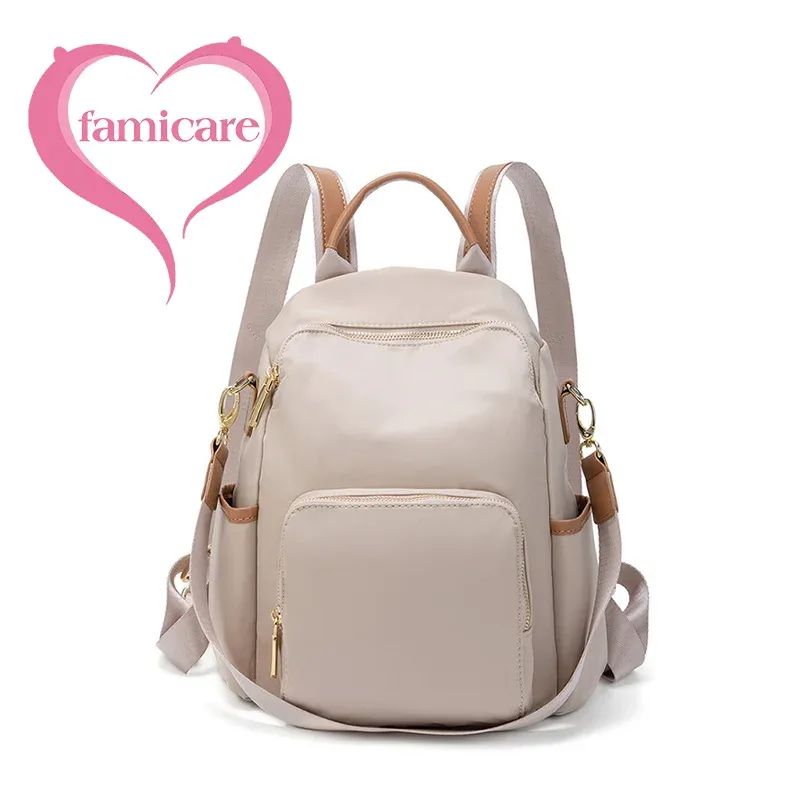 Sac à dos en tissu Oxford pour femmes, fourre-tout à la mode, sac d'école étanche de grande capacité pour les loisirs et les voyages d'affaires