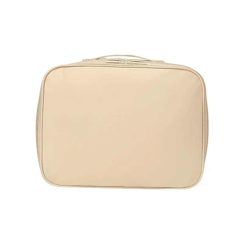 sac de rangement pour chaussures de voyage en tissu oxford, valise de voyage, boîte à chaussures portable pour trois paires, boîte à chaussures portable pour pantoufles, sac à cosmétiques