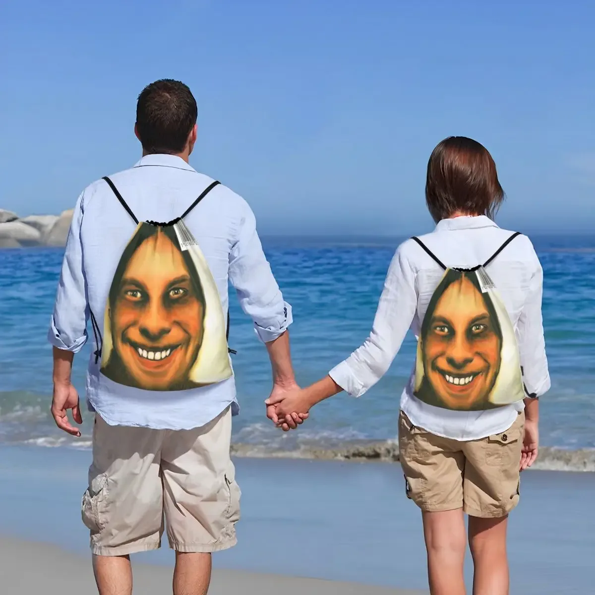 aphex-sac à dos personnalisé à double proximité pour femme et homme, sacoche pliable de dehors, de gym, de musique électronique britannique, de shopping pour artiste