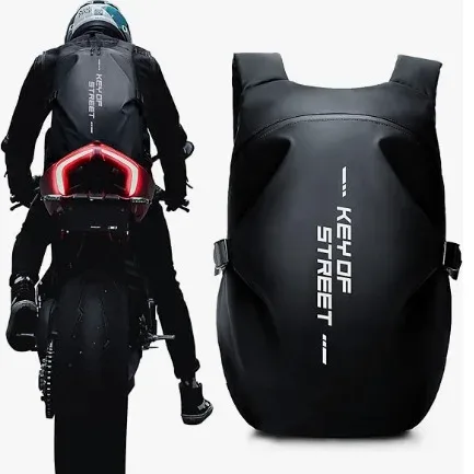 sac à dos pour motard, imperméable, sac de voyage, grande capacité, sac à dos de moto pour homme, sac à dos de moto pour casque