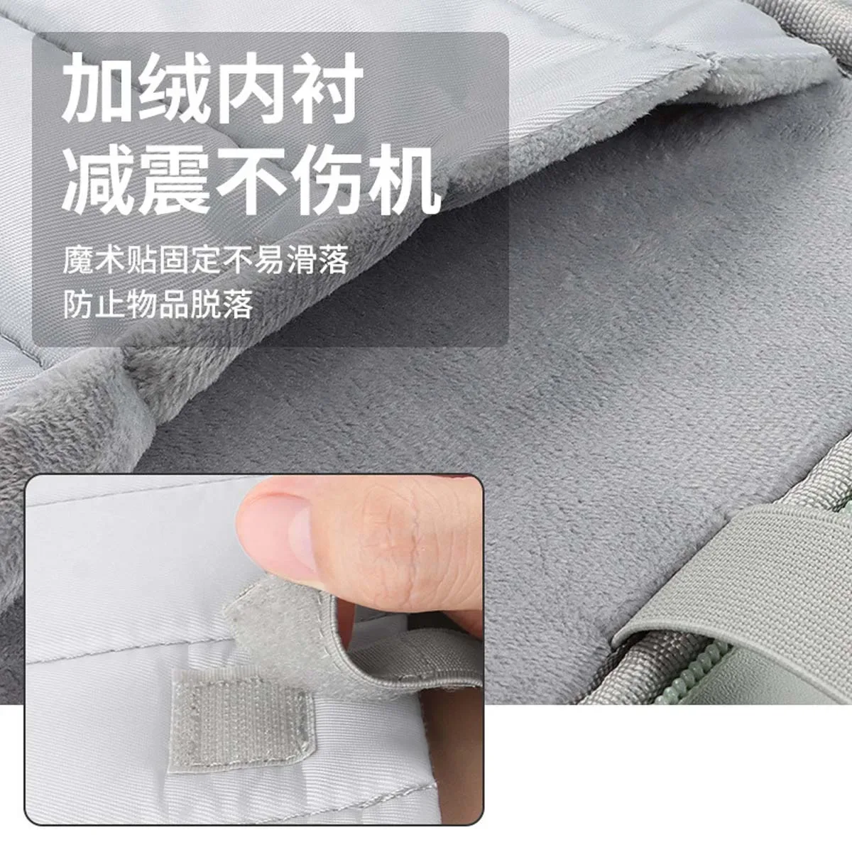 sac pour tablette ipad 11 pouces, sac pour ordinateur, sac intérieur, sac de rangement portable adapté aux voyages d'affaires et au bureau, mallette légère